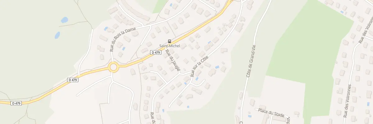 Plan du 22 Rue sur la Cote à Sainte-Suzanne