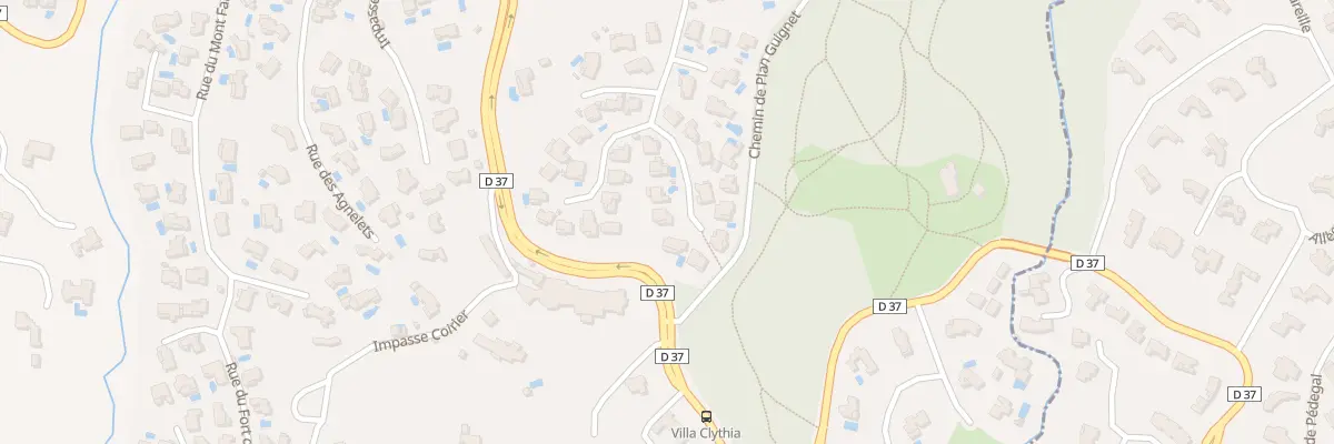 Plan du 72 Imp des TAMBOURS à Fréjus