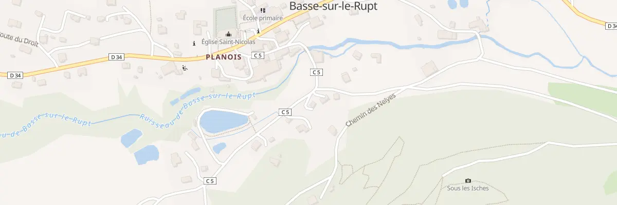 Plan du 3B Rte de la Burotte à Basse-sur-le-Rupt