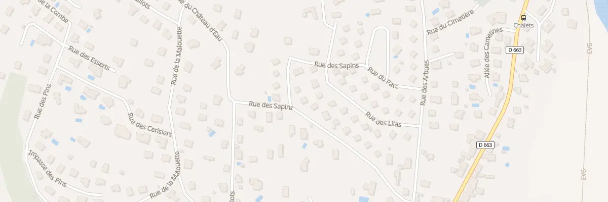 Plan du 20 Rue des Sapins à Bart