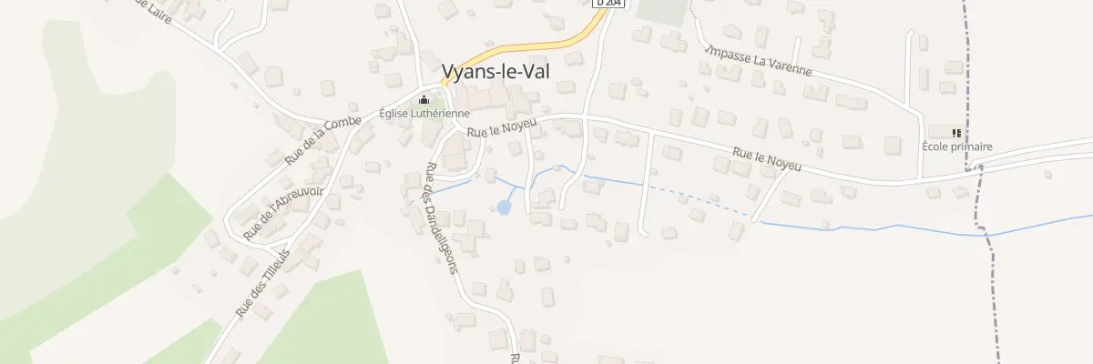 Plan du 2A Rue du Noyeu à Vyans-le-Val