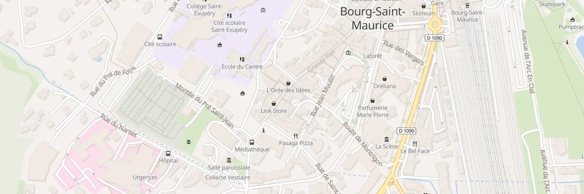 Plan du 163 Rue Grande Rue à Bourg-Saint-Maurice