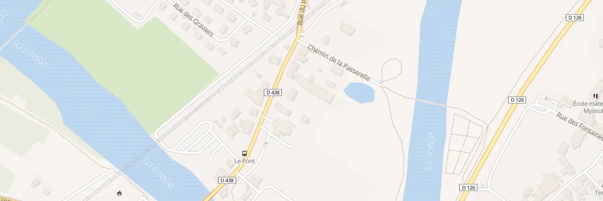 Plan du 9 Rue du Pont à Voujeaucourt
