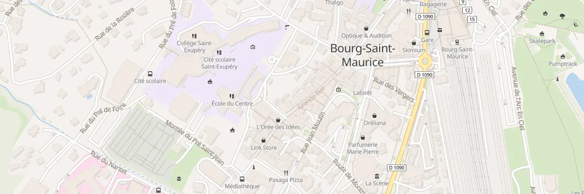 Plan du 104 Rue Grande Rue à Bourg-Saint-Maurice