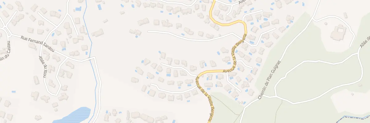 Plan du 38 Imp des CAMPANULES à Fréjus