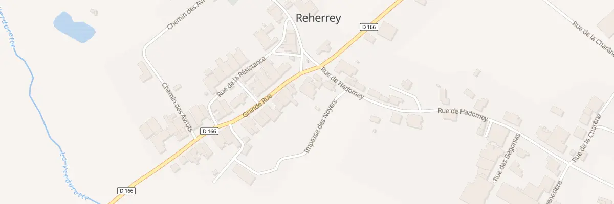 Plan du 9 Grande Rue à Reherrey
