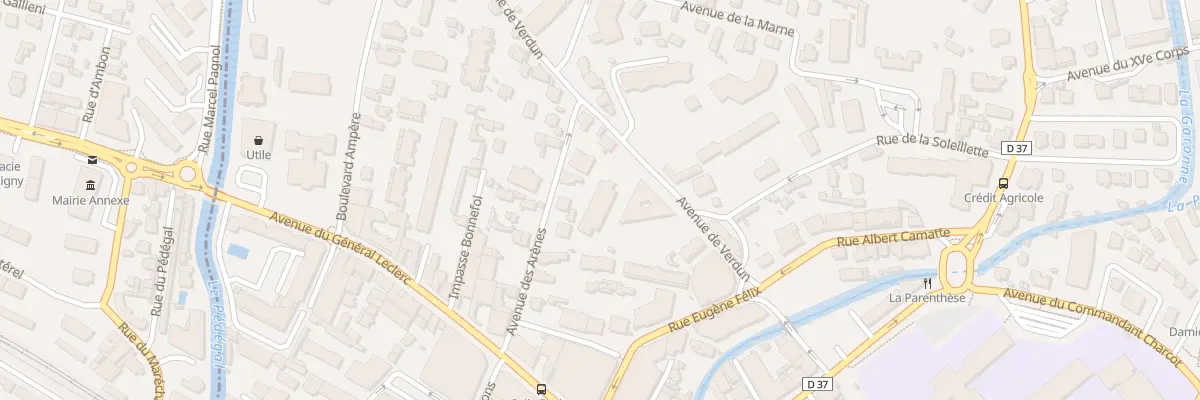 Plan du 255 Av de Verdun à Saint-Raphaël
