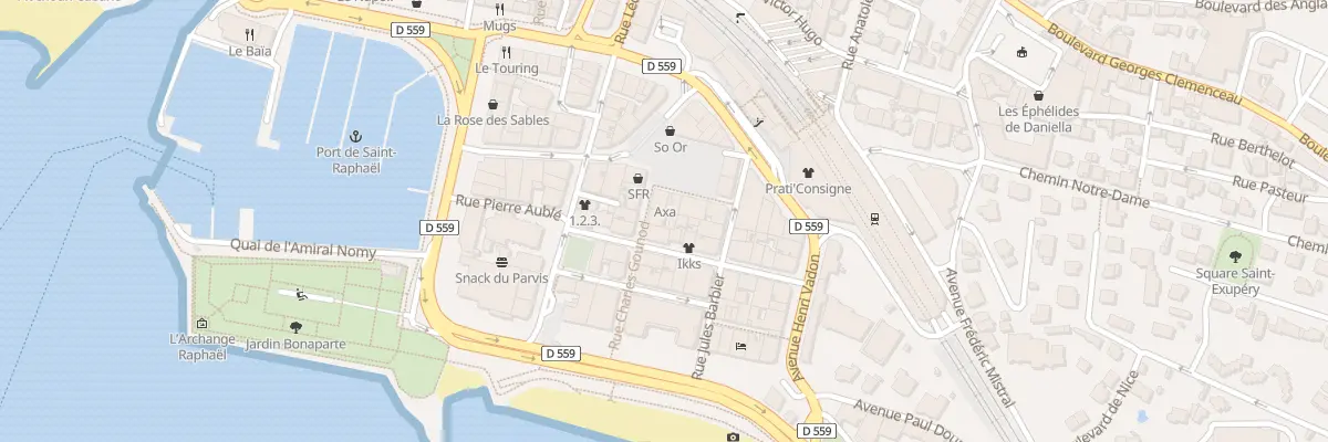 Plan du 67 Rue Charles Gounod à Saint-Raphaël