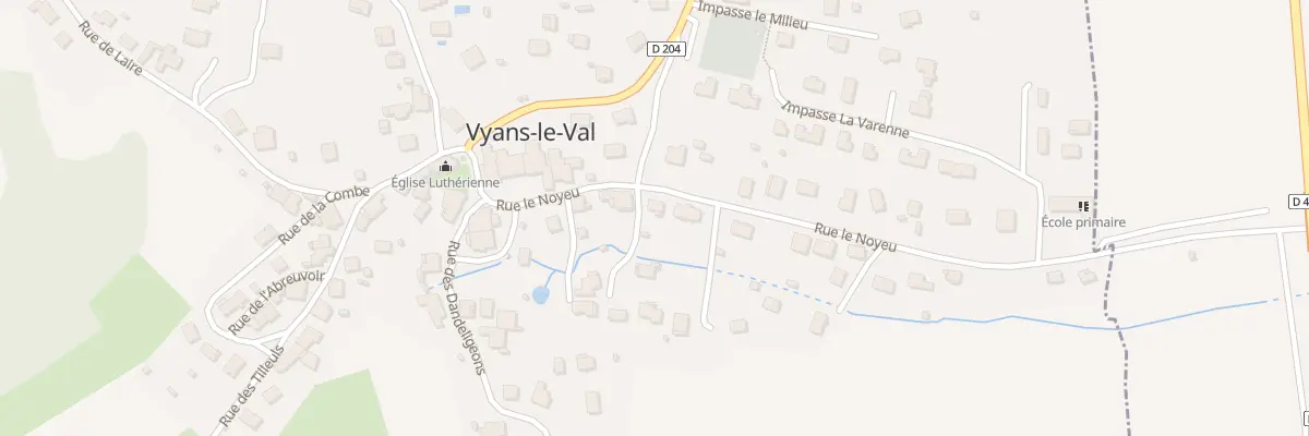 Plan du 8 Rue du Noyeu à Vyans-le-Val