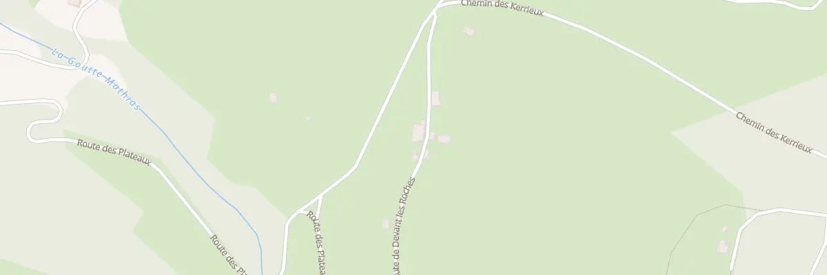 Plan du 465 Rte de Devant Les Roches à Gerbamont