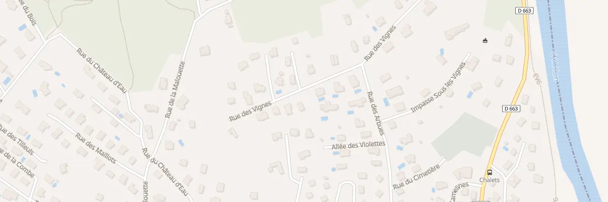 Plan du 6 Rue des Vignes à Bart