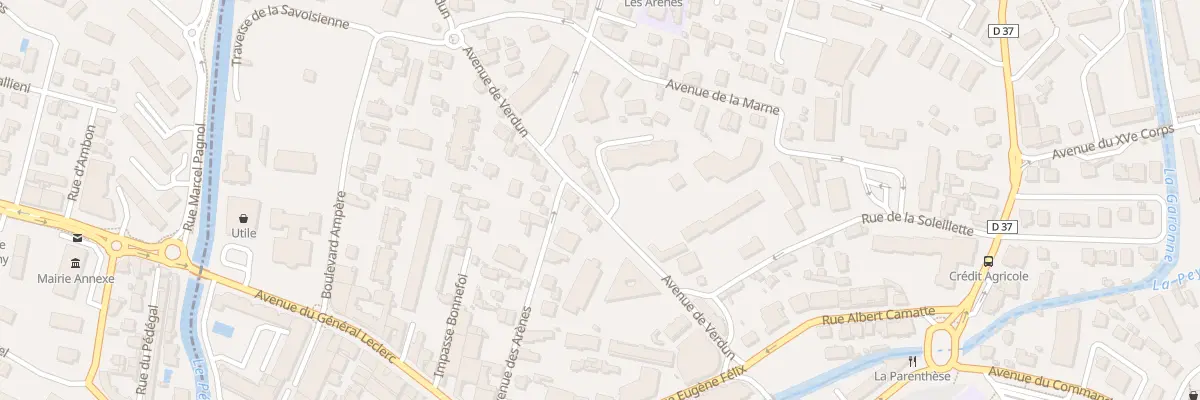 Plan du 264 Av de Verdun à Saint-Raphaël