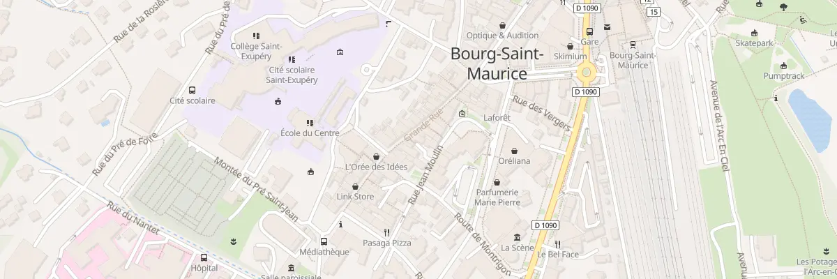 Plan du 101 Rue Grande Rue à Bourg-Saint-Maurice