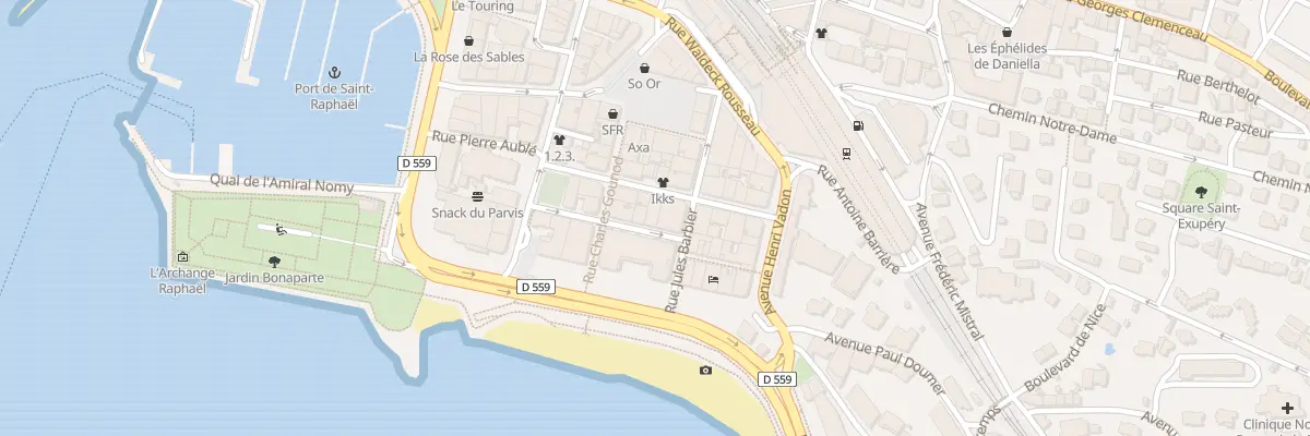 Plan du 89 Rue Boetman à Saint-Raphaël