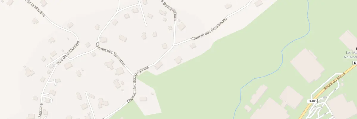 Plan du 22 Che des Bourguignons au Thillot
