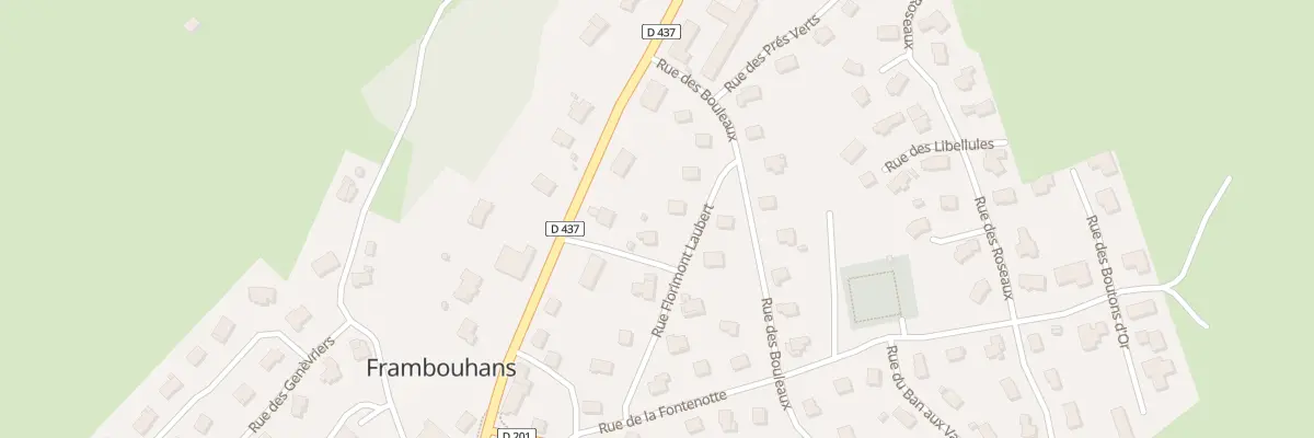 Plan du 6 Rue Florimond Laubert à Frambouhans