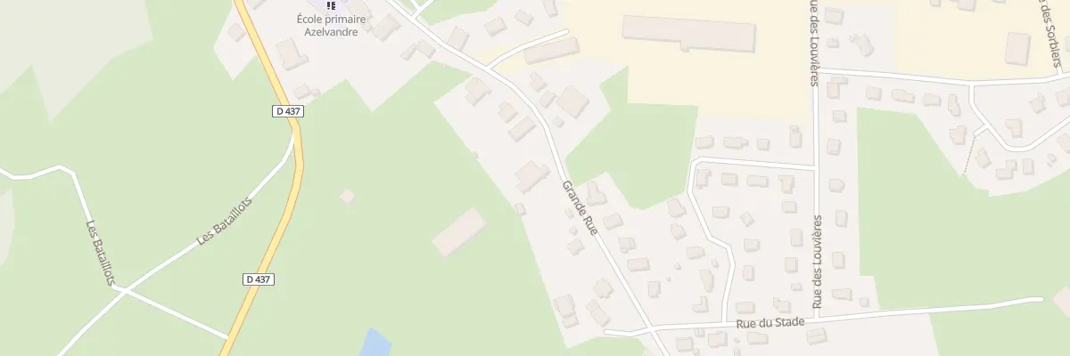 Plan du 19 Gr Grande Rue à Frambouhans