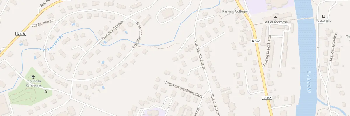 Plan du 8 Imp des Cerisiers à Pont-de-Roide-Vermondans