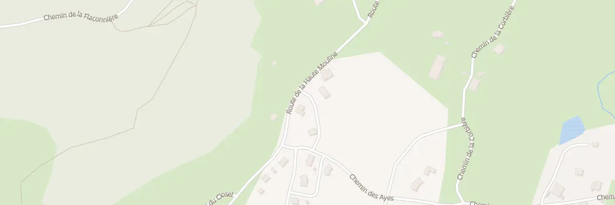 Plan du 5846A Etang des Ayes au Thillot