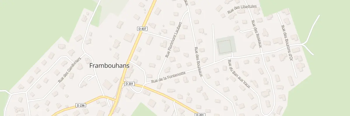 Plan du 3 Rue Florimond Laubert à Frambouhans