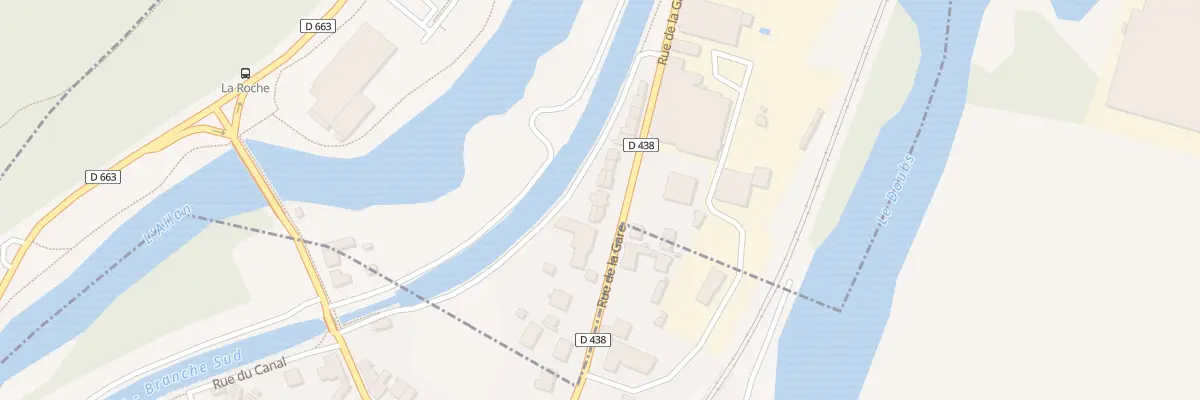 Plan du 14 Rue de la Gare à Bart