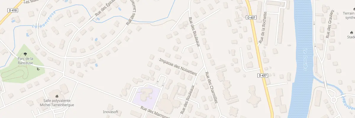 Plan du 5 Imp des Noisetiers à Pont-de-Roide-Vermondans