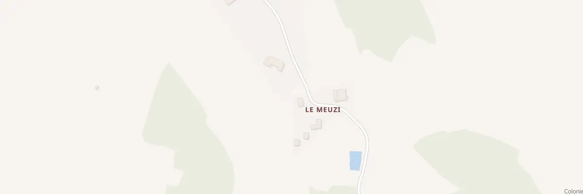 Plan du 1 Au Meuzi à Belmont-sur-Buttant