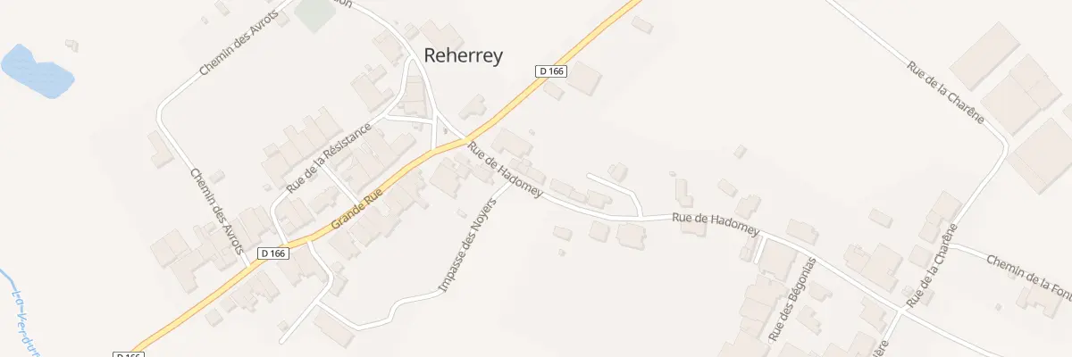 Plan du 5 Rue de Hadomey à Reherrey