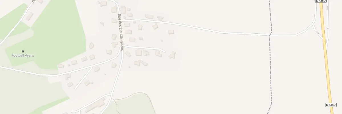 Plan du 23C Rue des Dandeligeons à Vyans-le-Val
