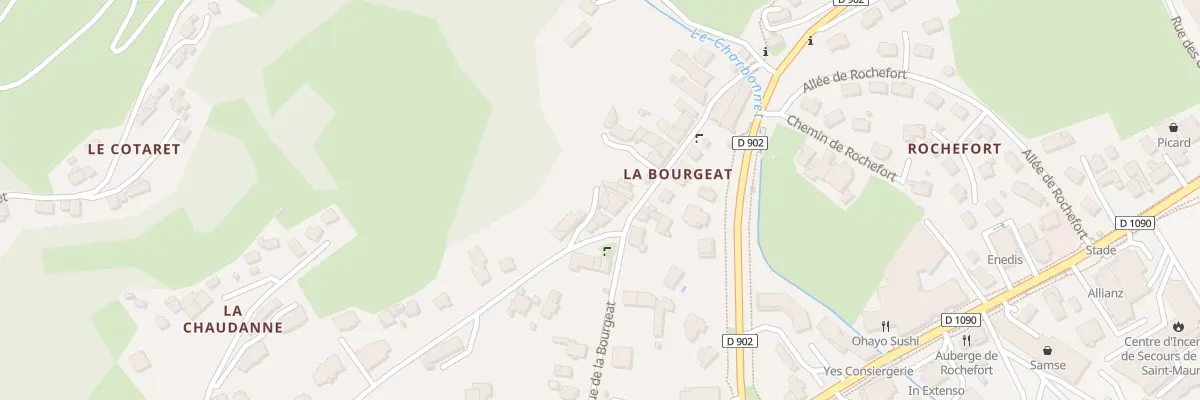 Plan du 45 All de la Bourgeat à Bourg-Saint-Maurice