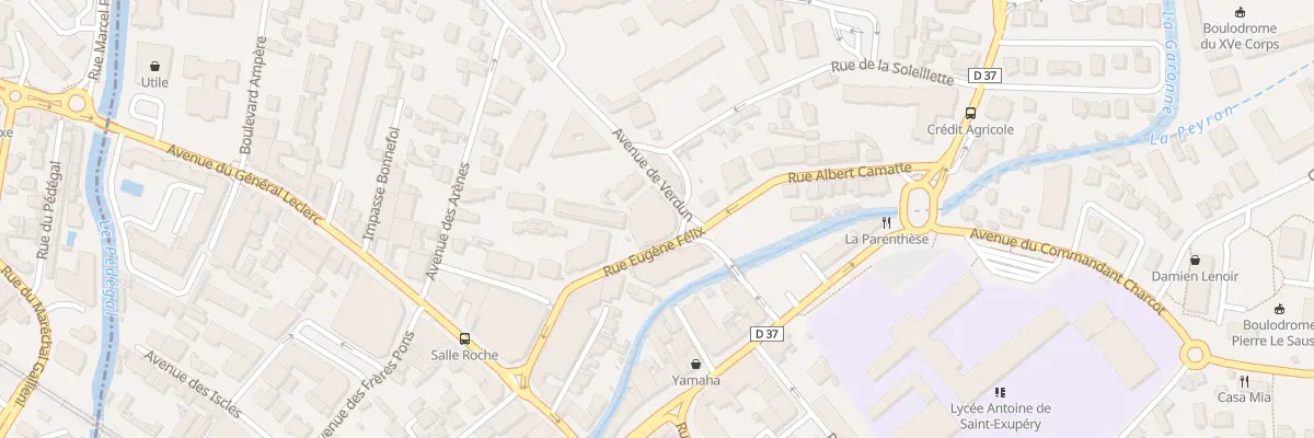 Plan du 119 Av de Verdun à Saint-Raphaël