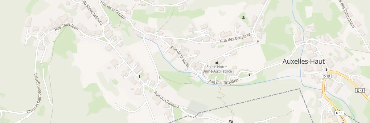 Plan du 5 Rue de la Stolle à Auxelles-Haut