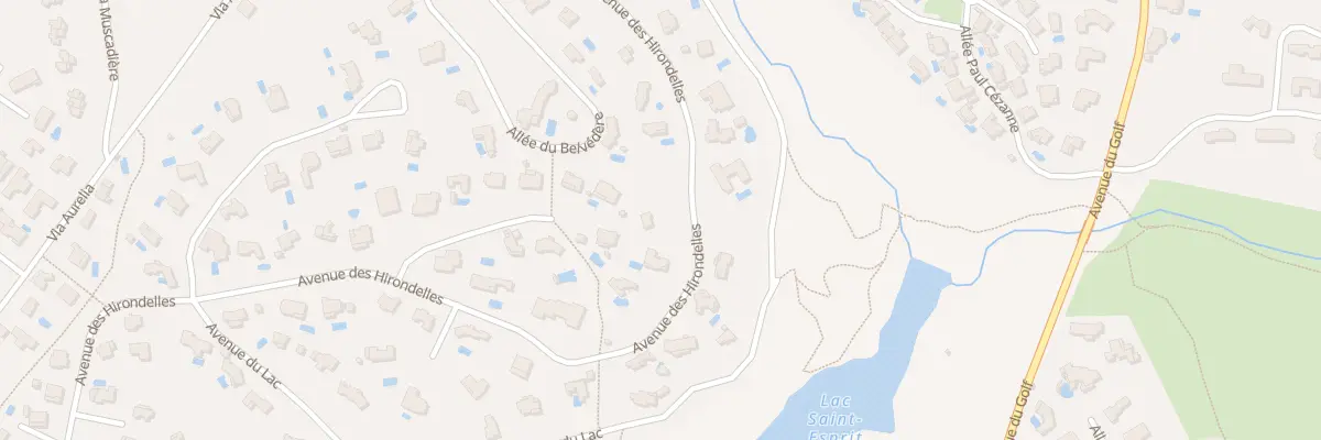 Plan du 905 Av des Hirondelles Tour Mare à Fréjus