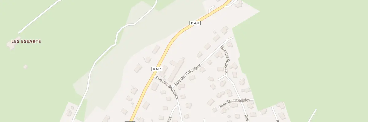 Plan du 1 Rue des Bouleaux à Frambouhans
