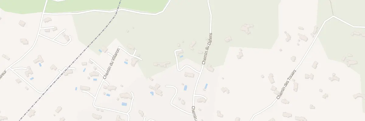 Plan du 367 Che du Defends à Montauroux