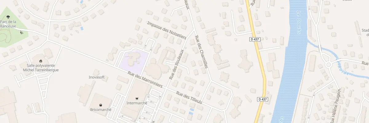 Plan du 21 Rue des Bouleaux à Pont-de-Roide-Vermondans