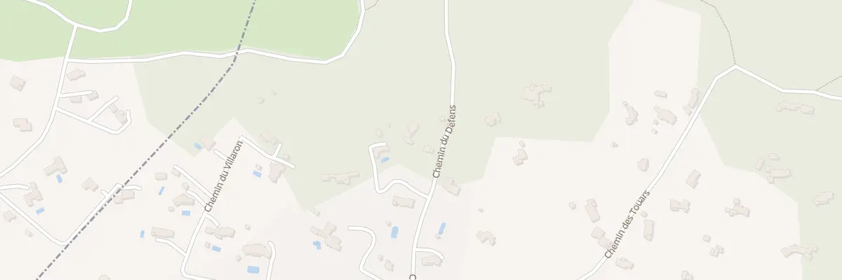 Plan du 5037 Le Vilaron à Montauroux