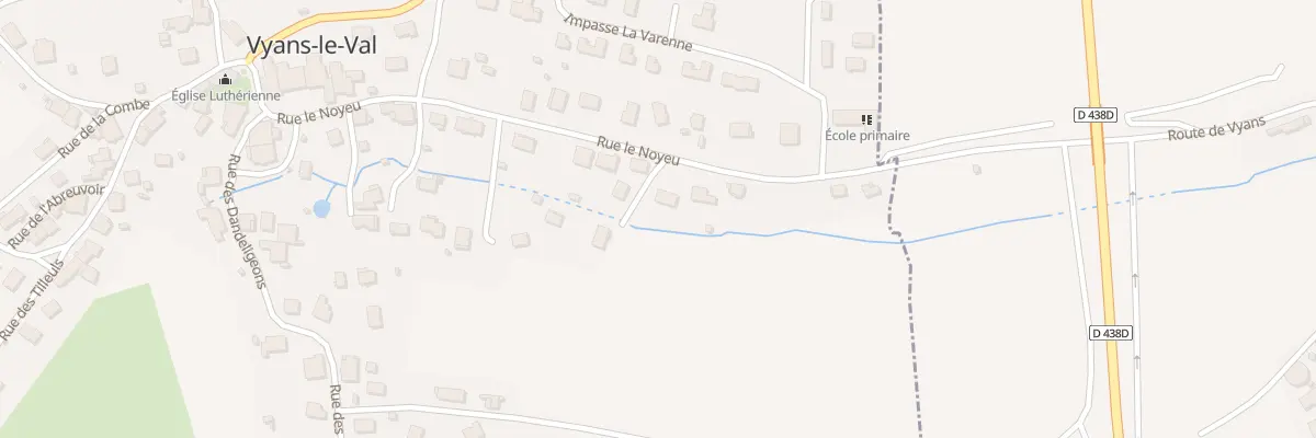 Plan du 20 Rue du Noyeu à Vyans-le-Val