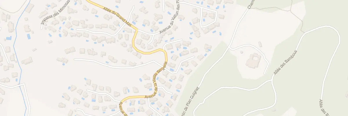 Plan du 9352 Imp des AIGUIERES à Fréjus