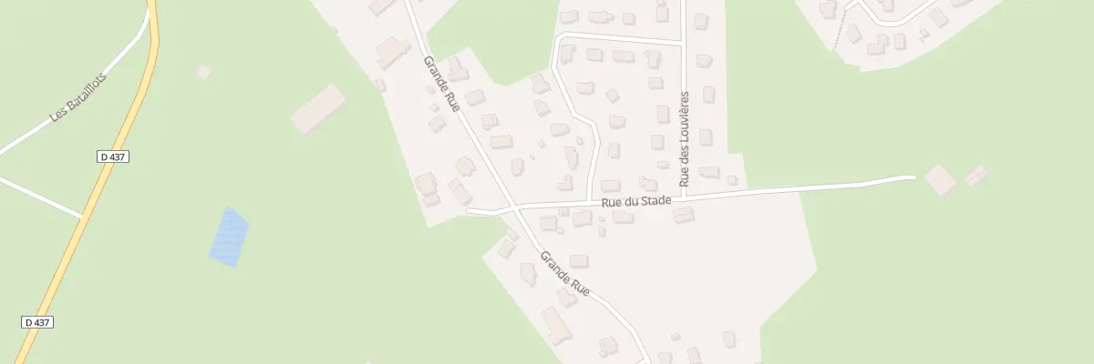 Plan du 2 Rue du Stade à Frambouhans