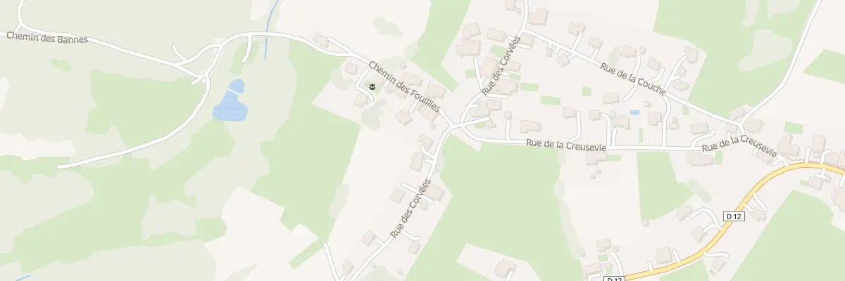 Plan du 5B Rue des Corvées à Auxelles-Bas
