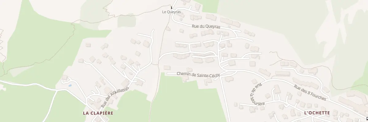 Plan du 81 Rue des Asphodèles à Ceillac