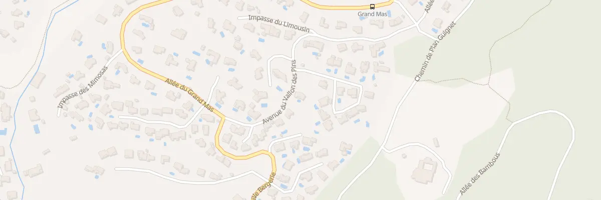 Plan du 51 Av du VALLON DES PINS à Fréjus