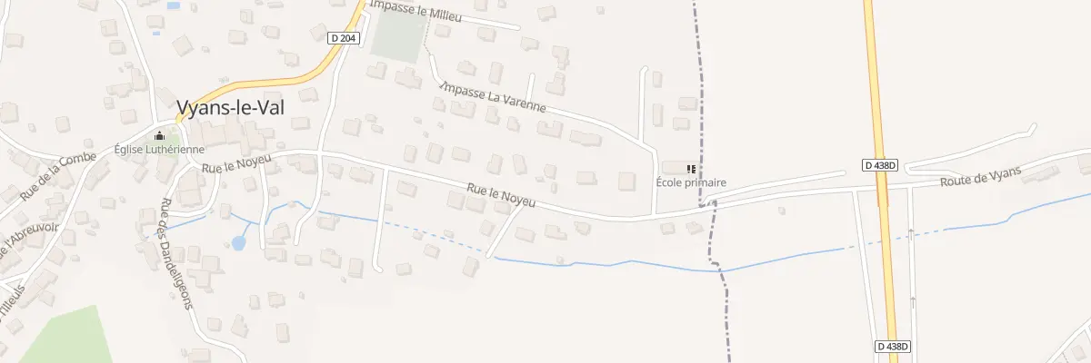Plan du 17 Rue du Noyeu à Vyans-le-Val