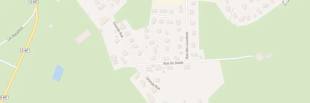 Plan du 1 Rue du Clos des Mottes à Frambouhans