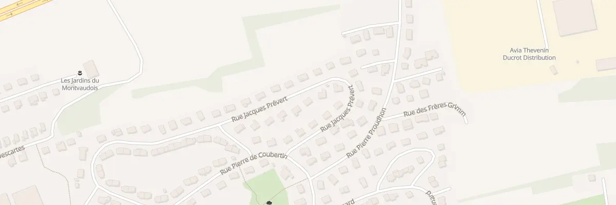 Plan du 10 Rue Jacques Prevert à Héricourt