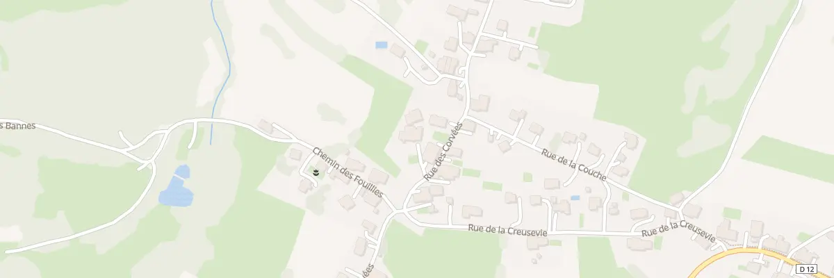 Plan du 17 Rue des Corvées à Auxelles-Bas