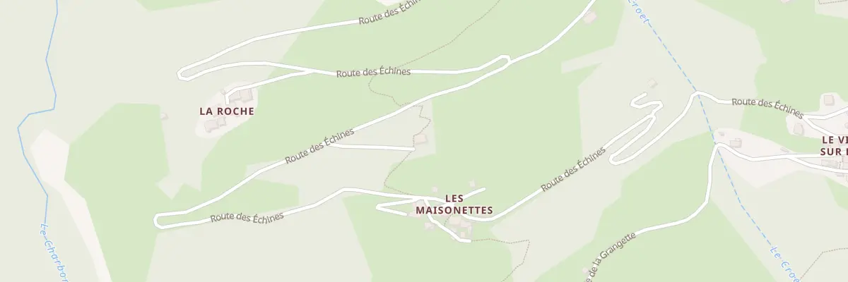 Plan du 5453 La Maisonnette d’En Haut à Bourg-Saint-Maurice