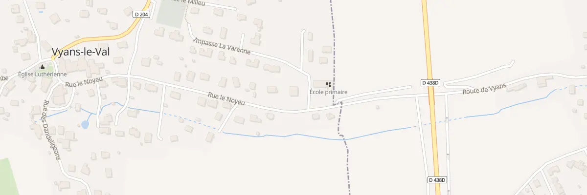 Plan du 1 Imp la Varenne à Vyans-le-Val