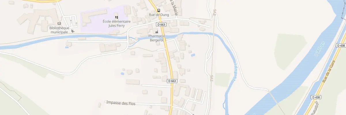 Plan du 63 Rue du Général de Gaulle à Bart